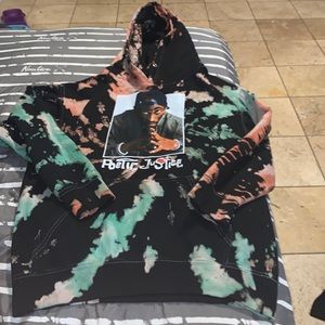 multi color Tupac hoodie